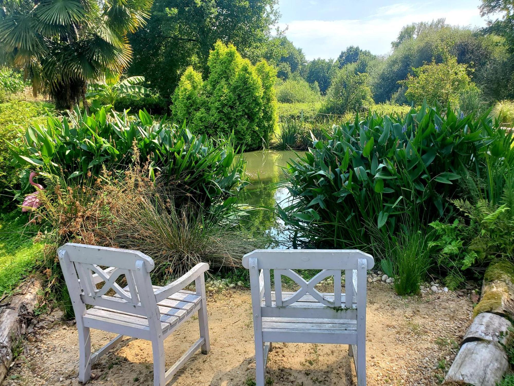 Le Vieux Moulin Gites - Detached Cottage With Garden Views And Pool Guégon Dış mekan fotoğraf